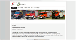 Desktop Screenshot of feuerwehr-dorfmark.de